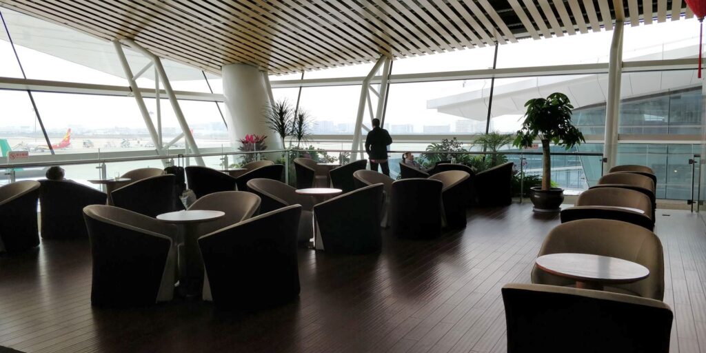 First Class Lounge Xiamen Sitzgelegenheiten