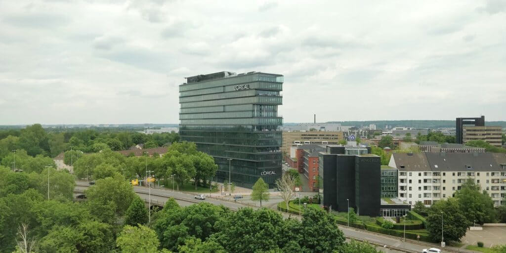 Hilton Düsseldorf Zimmer Ausblick