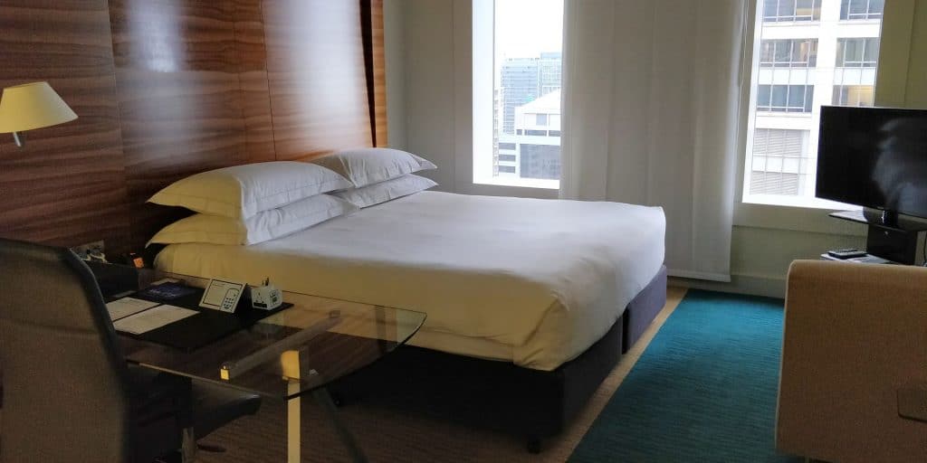 Sydney in 7 Tagen - unser Zimmer im Hilton