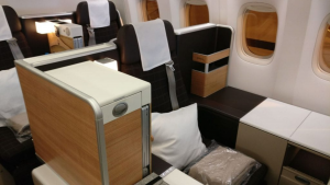 Swiss Business Class Boeing 777 4