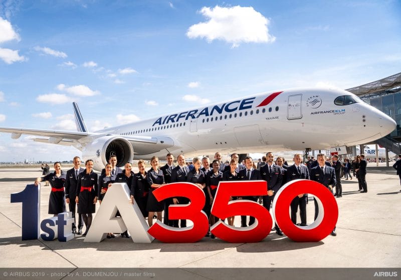 Air France Hat Ersten A350 In Empfang Genommen Reisetopia