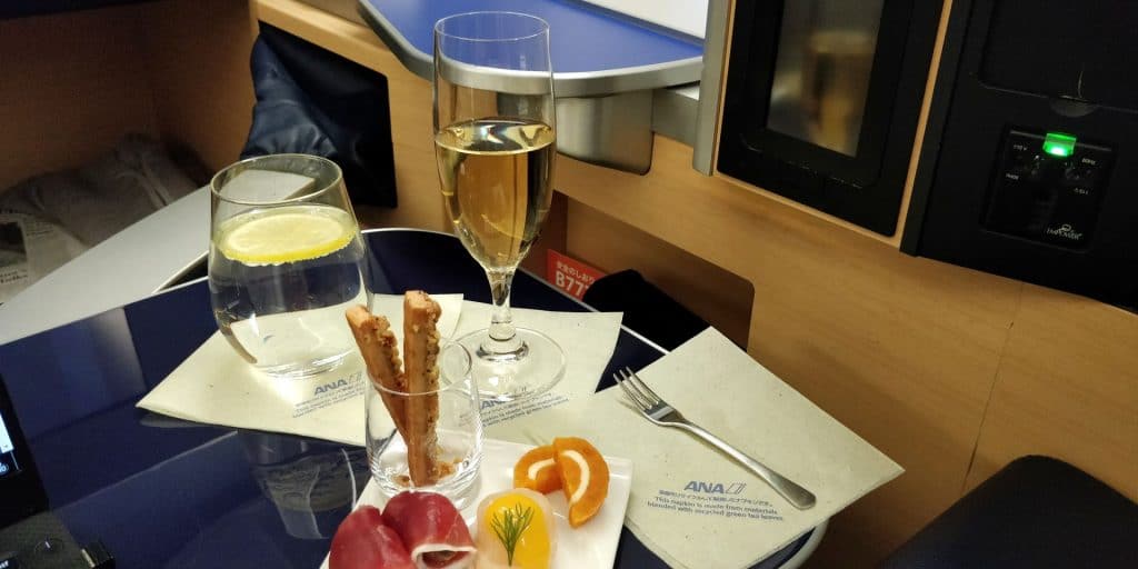 ANA First Class Canapes 2