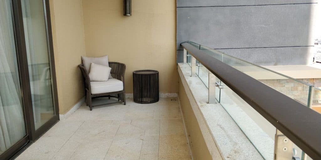 Hilton Dali Resort Junior Suite Balkon