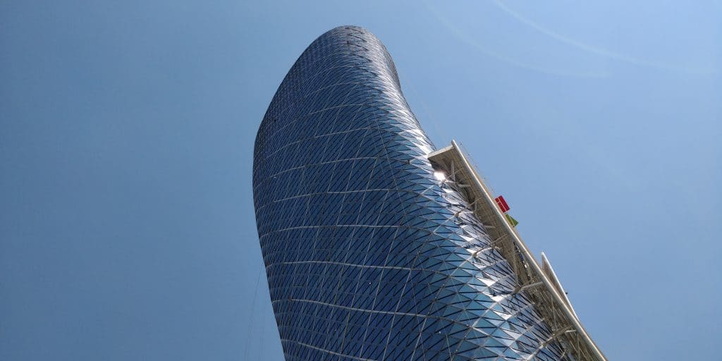 Andaz Capital Gate Abu Dhabi Gebäude