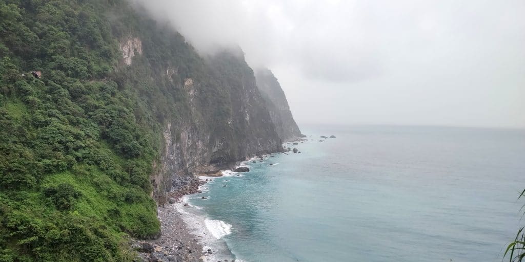 Aussichtspunkt Küste Taroko Schlucht Taiwan 2