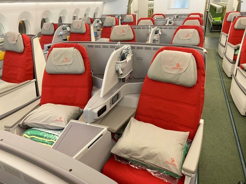 Review Ethiopian Airlines Business Class Airbus A350