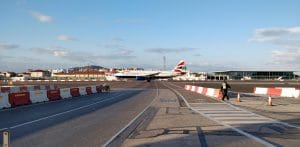 Gibraltar Landebabn British Airways