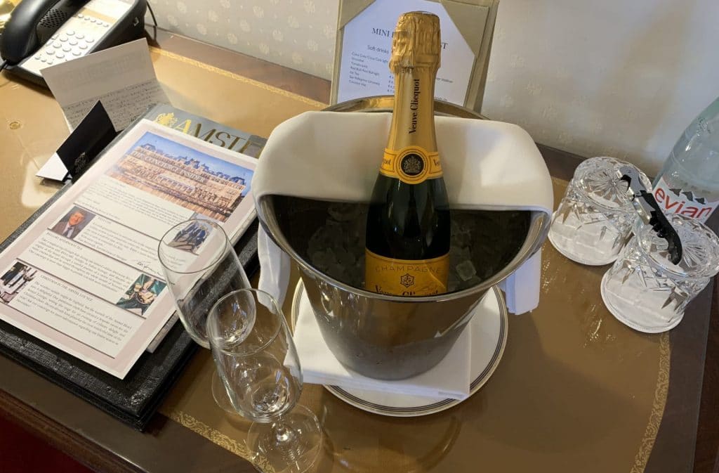 Intercontinental Amsterdam Amstel Champagner