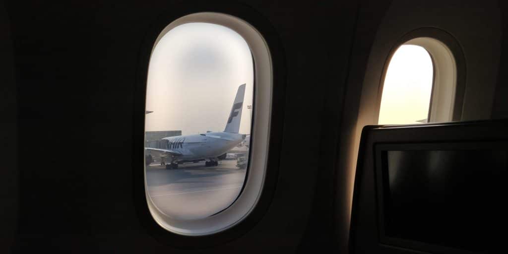 Air China Boeing 787 Fenster Finnair