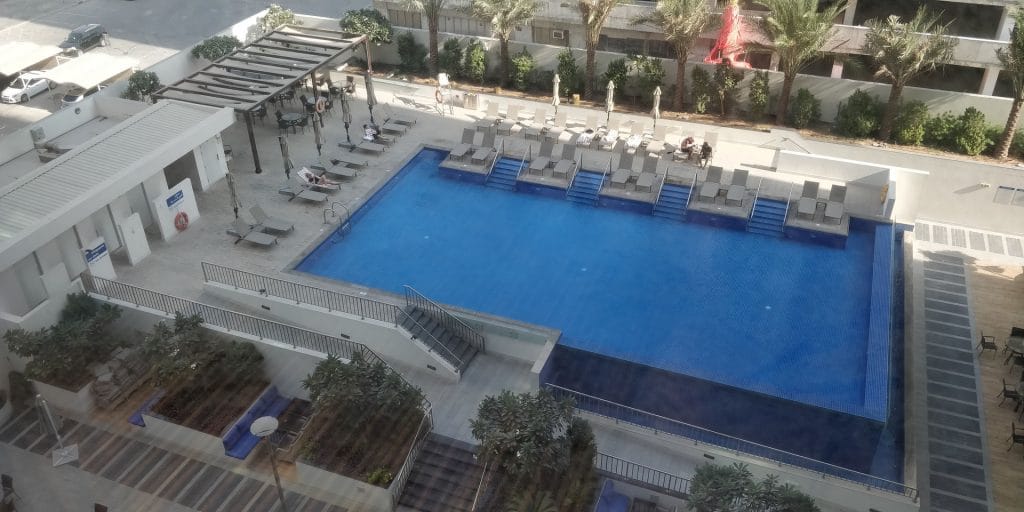 Hampton By Hilton Dubai Airport Pool 2