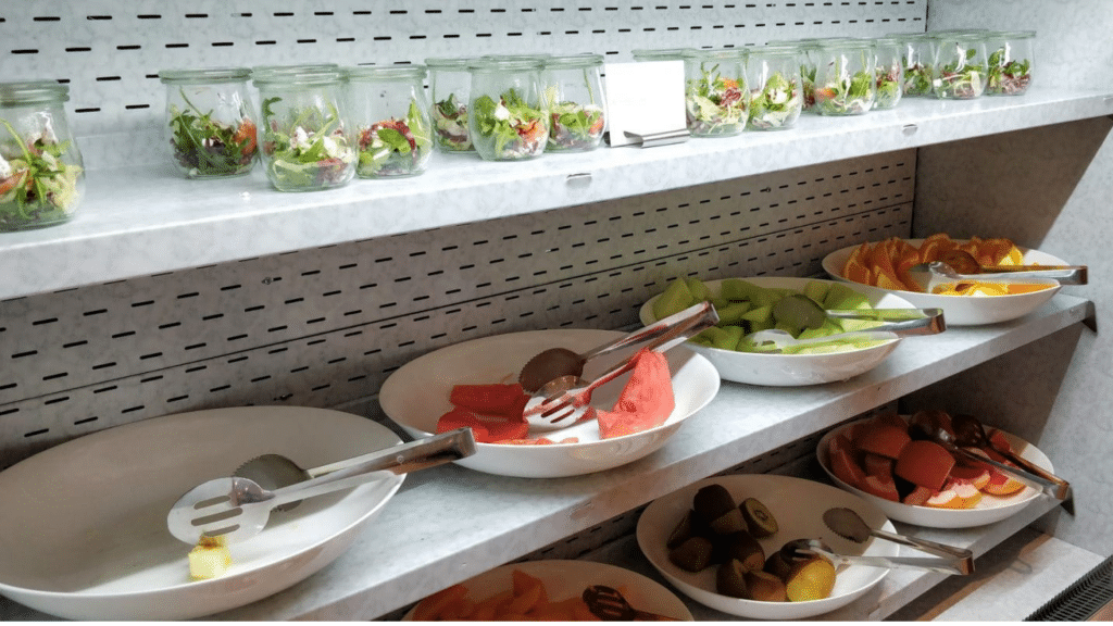 Intercontinental Hayman Island Resort Fruehstuecksbuffet Salat