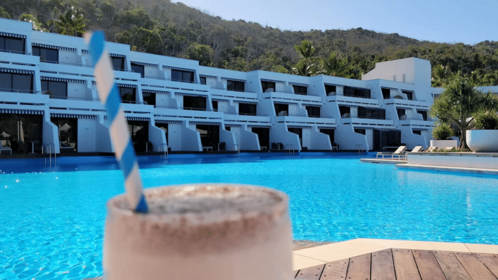 Intercontinental Hayman Island Resort Pool Bar Drink