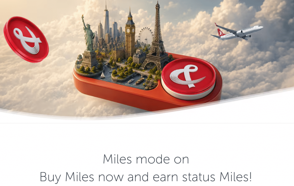 Screenshot Turkish Airlines Miles Smiles Statusmeilen
