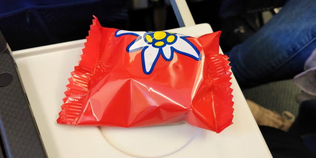 Edelweiss Airbus A320 Snack