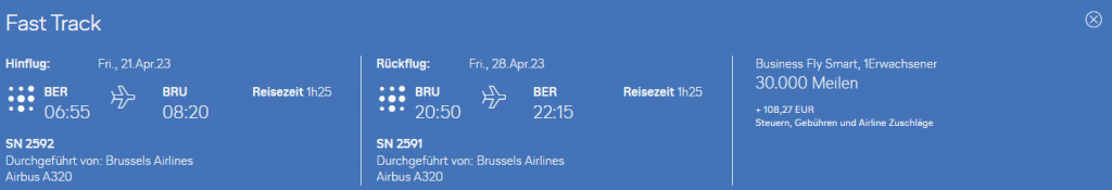 Fly Smart Berlin Brüssel