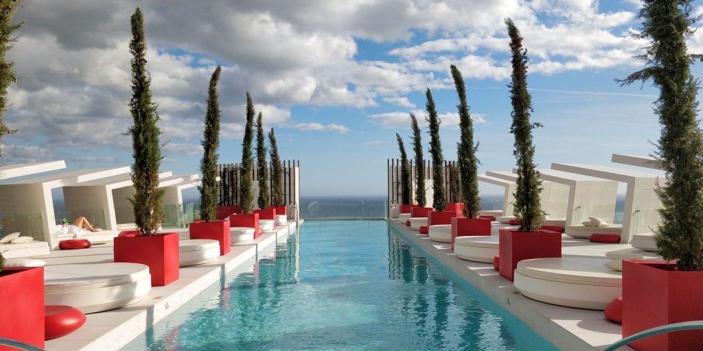 Higueron Hotel Malaga Rooftop Pool