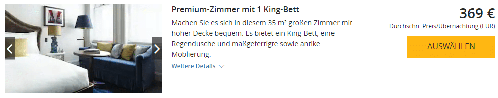 The Beekman Premium Zimmer King Bett