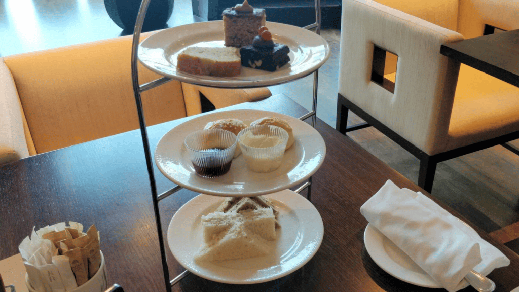 Raffles Dubai Club Lounge Afternoon Tea