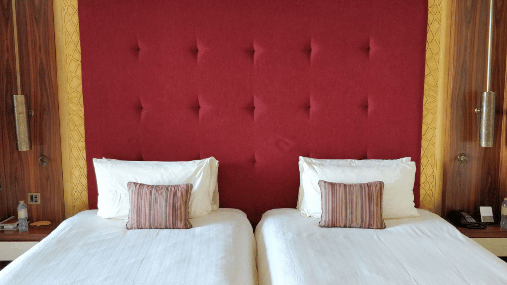 Raffles Dubai Zimmer Twin Betten