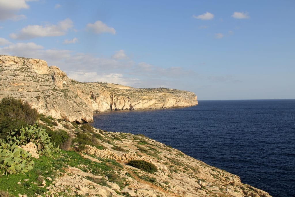 Blaue Grotte Malta Küste