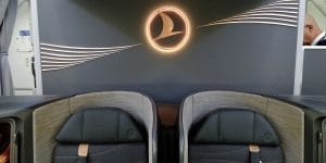 Turkish Airlines Business Class Boeing 787 Sitz 5