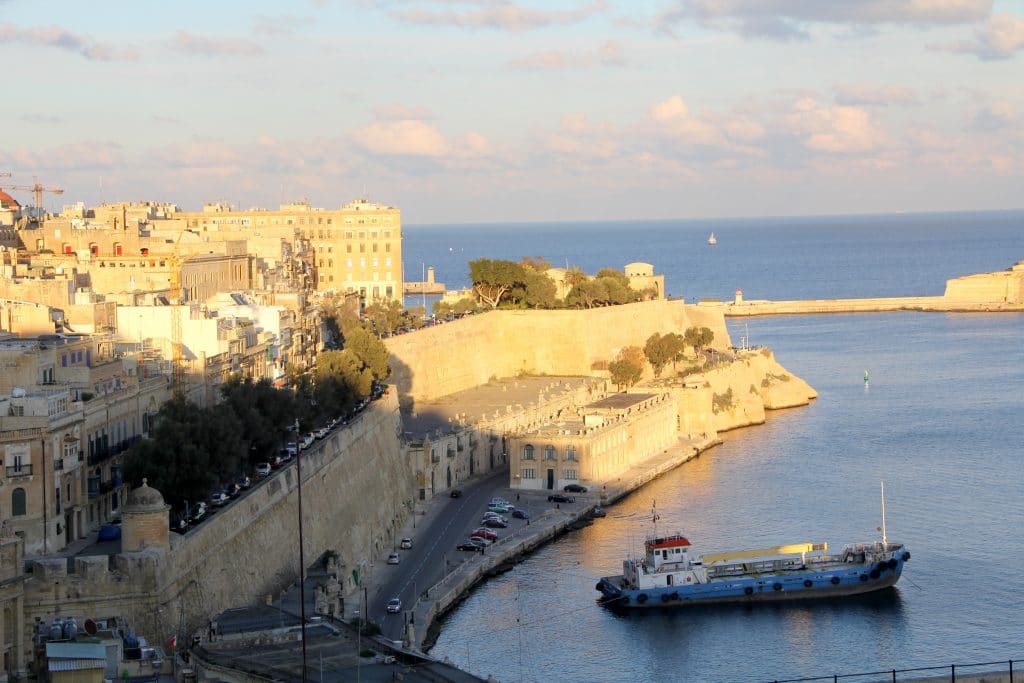 Valetta Hafen Malta