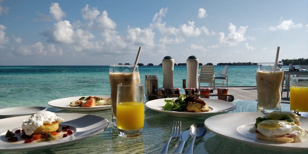 Conrad Malediven Frühstück