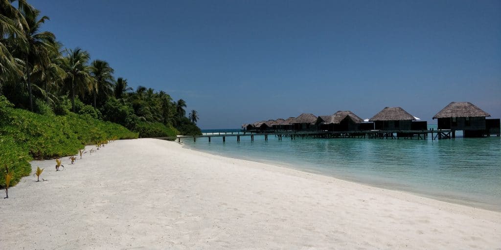 Conrad Malediven Overwater Villa Strand