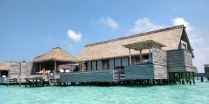 Waldorf Astoria Maldives Ithaafushi Overwater Villa Außenansicht 2