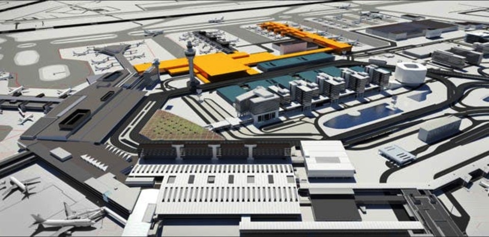 Amsterdam Schiphol neues Terminal