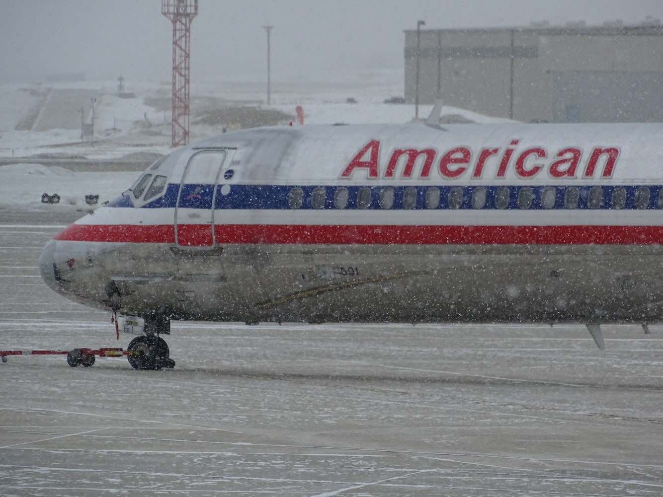 American Airlines Rain