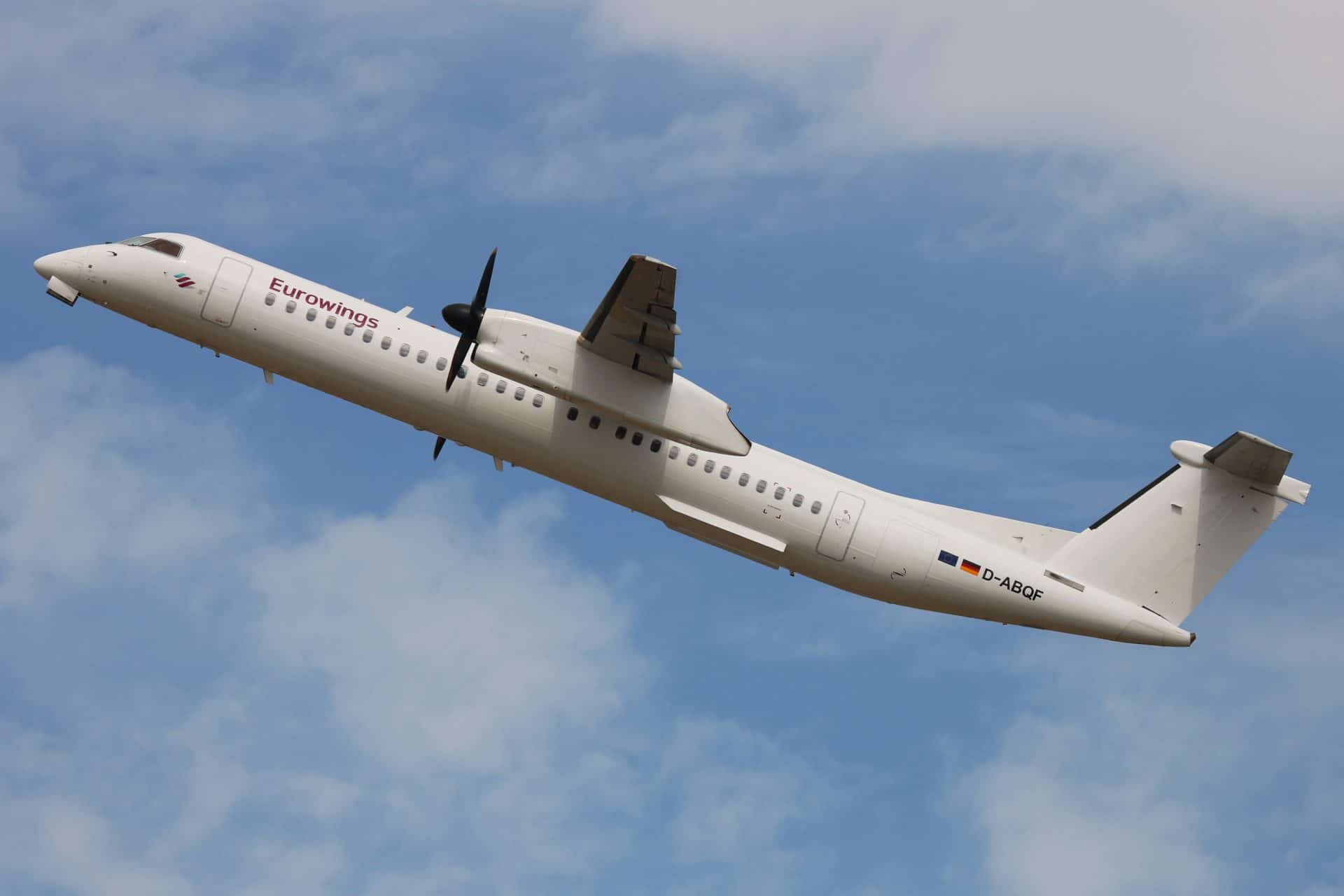 Eurowings LGW Bombardier Dash-8 Q400