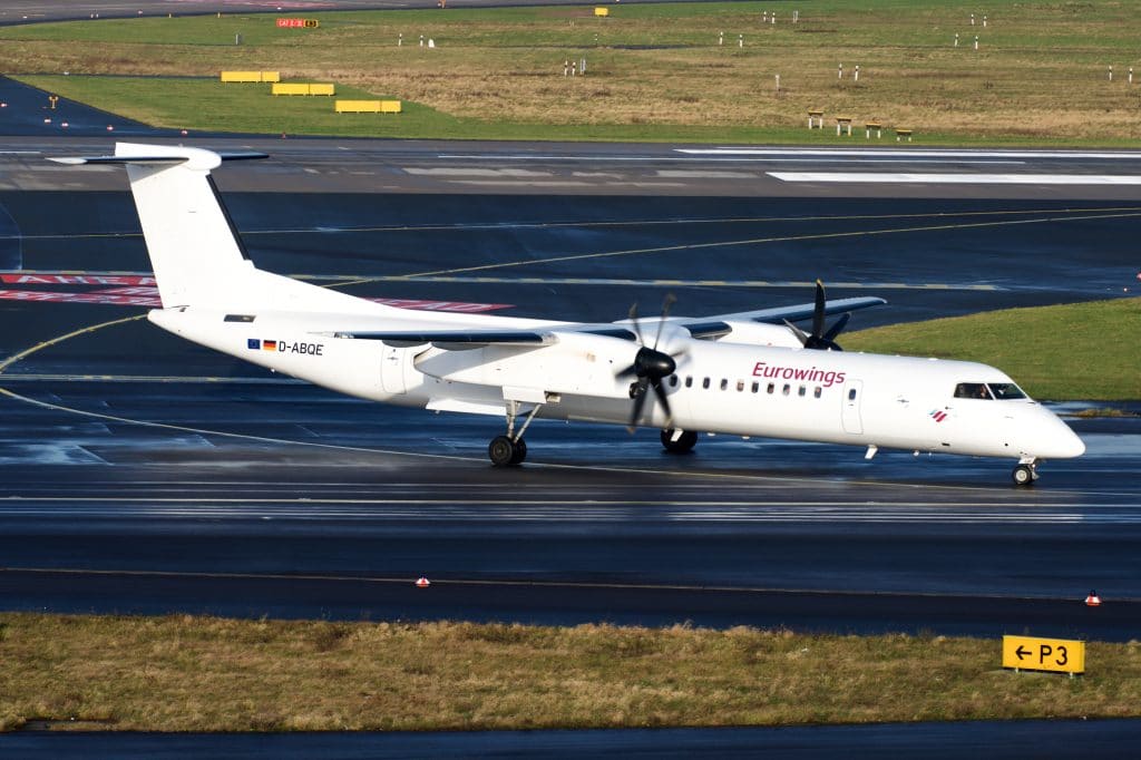 Eurowings LGW Bombardier Dash-8 Q400