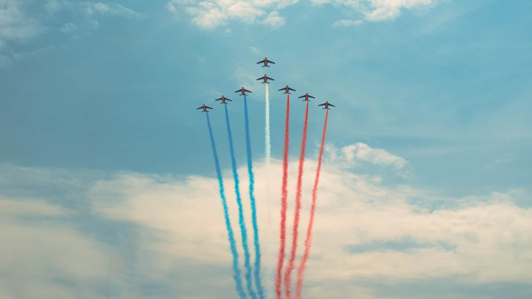 French Flag Sky