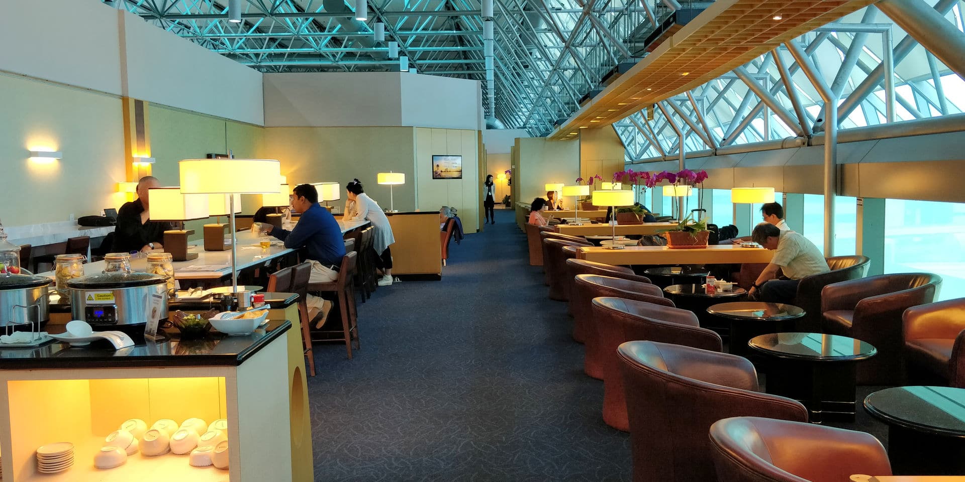 Singapore Airlines Lounge Taipeh 6