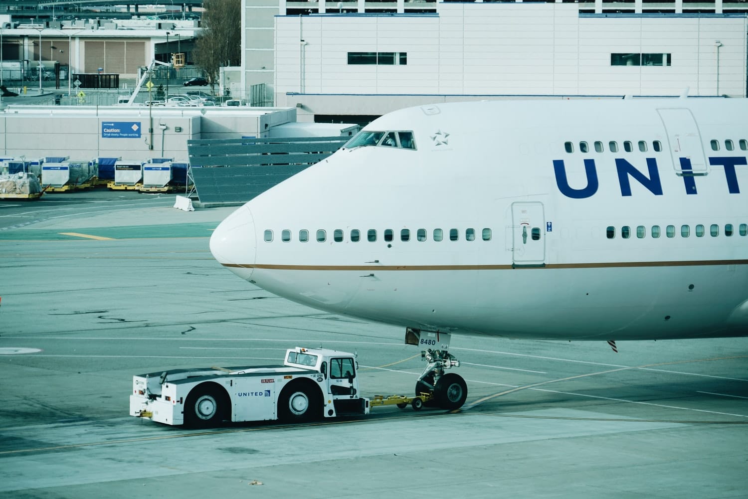 United Airlines Airplane Airport