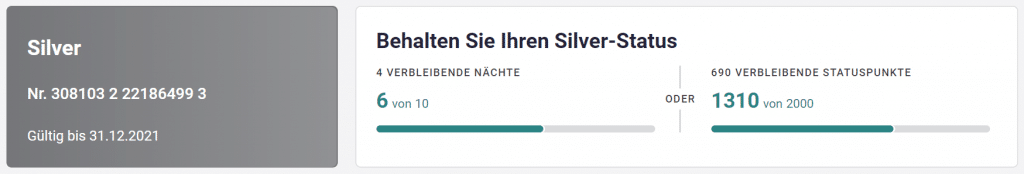 Accor ALL Statusverlängerung