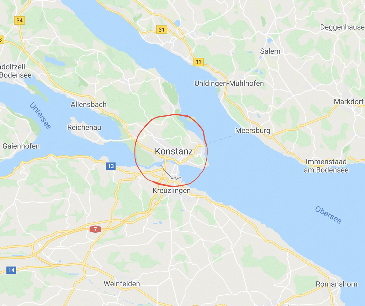 Grenzübergang Konstanz Kreuzlingen