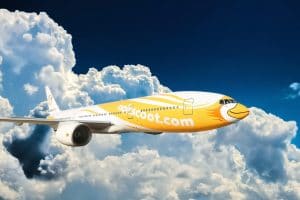 12. NokScoot Boeing 777 200