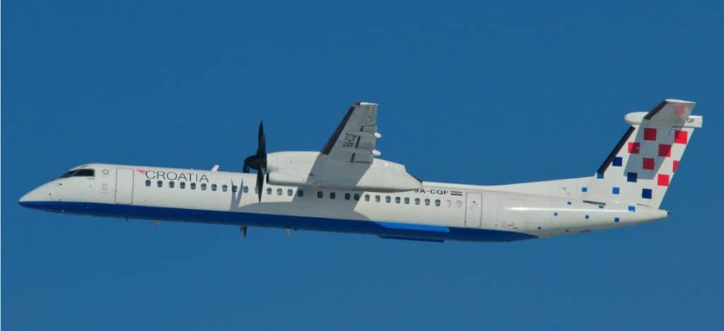 Croatia Airlines Dash8