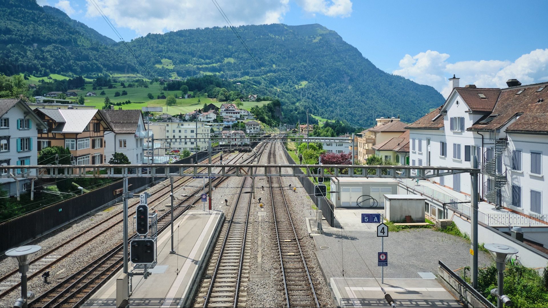 Schweiz Arth Goldau Bahnhof SBB