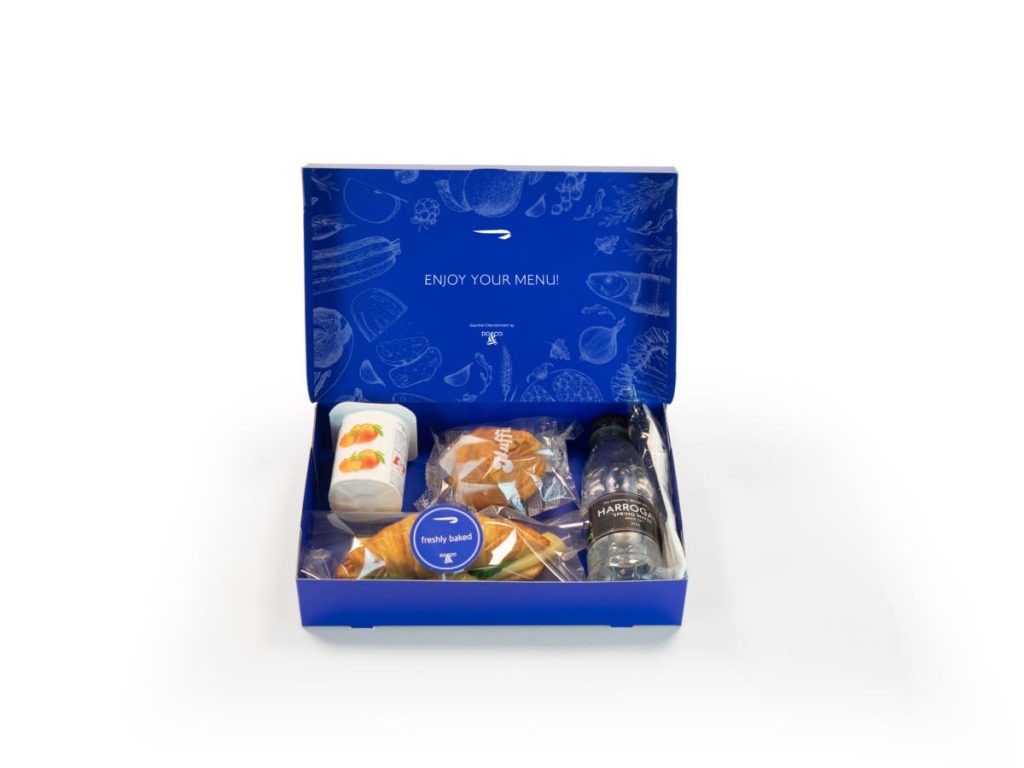 British Airways Neues Catering Eco Frühstück