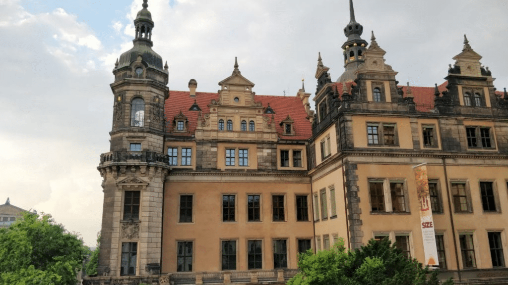 Hotel Taschenbergpalais Dresden Ausblick