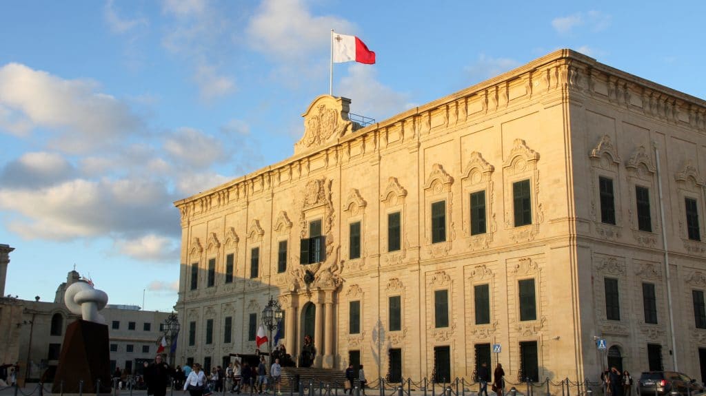 Valletta Auberge De Castille