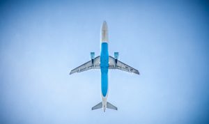 Flugzeug Take Off/Start, Austrian Airlines A320