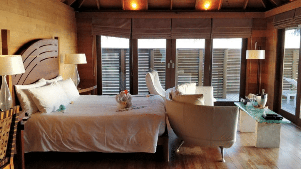Conrad Maldives Schlafzimmer