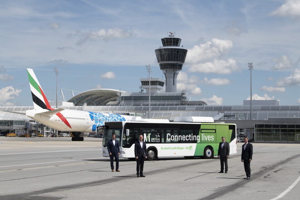 Innovativer Passagierbus Startet Testbetrieb Am Airport