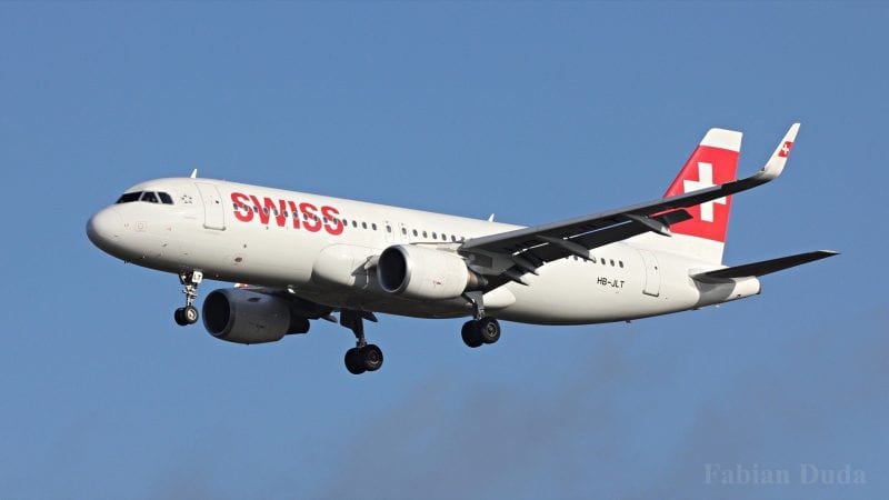 Swiss Airbus A320 800x450