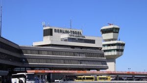 Flughafen Tegel Ansicht Hauptterminal