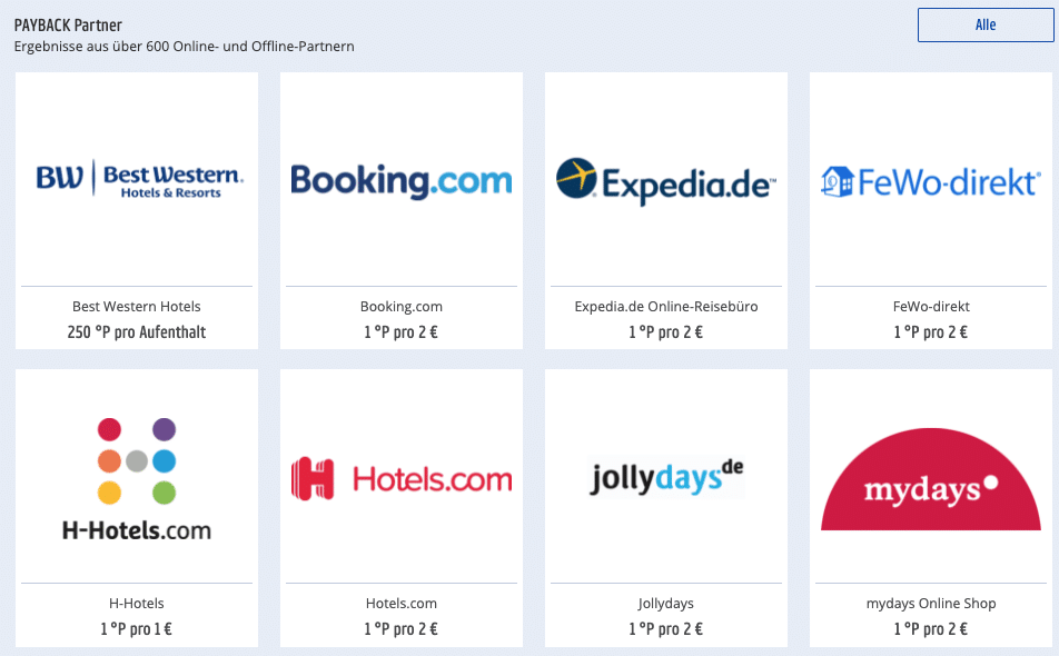 Booking Com Und Hotels Com Werden Neue Payback Partner Reisetopia